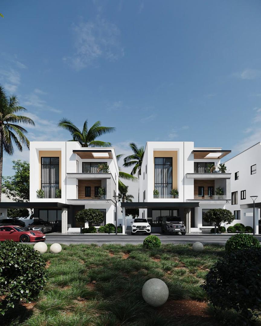 Elite Cycle Homes 3D smart home exterior concept in Abuja