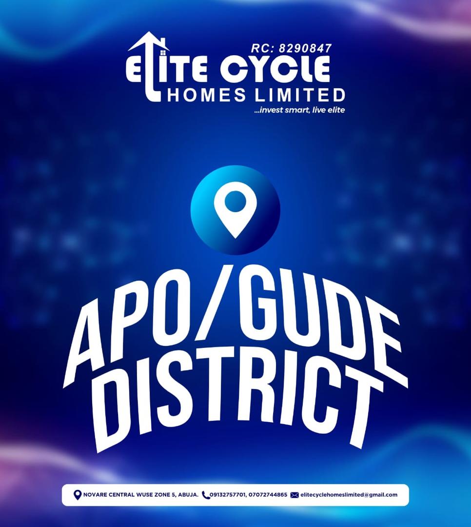 Apo/Gude project location by Elite Cycle Homes in Abuja